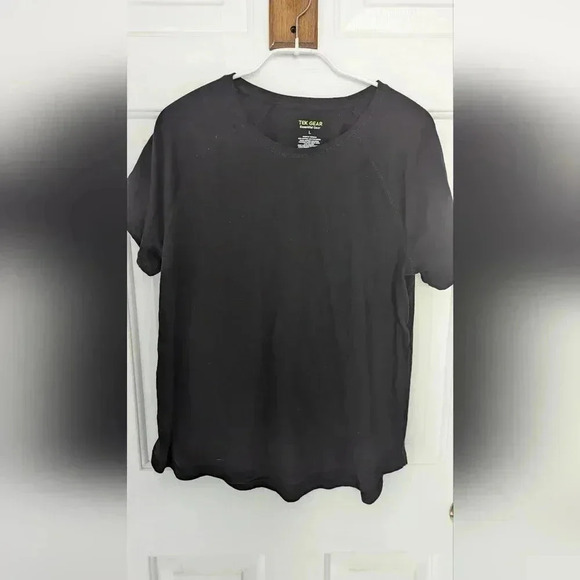 Tek Gear Black Essential Gear Women's Crewneck Size Large Shirt (EUC) - Picture 5 of 11
